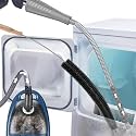 Sealegend 2Pcs Dryer Vent Cleaner Kit - Vacuum Hose Attachment &amp; Brush Grey
