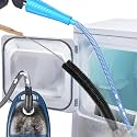 Sealegend 2Pcs Dryer Vent Cleaner Kit - Vacuum Hose Attachment & Brush Blue