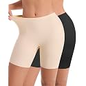 Seamless Cooling Slip Shorts Under Dresses Anti Chafing Boyshorts
