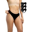 Seamless Thong Period Underwear for Women Teens 3 Pack