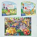Search & FIND Expedition Activity MAT, Animal Kingdom Activity MAT, and Giant Dragon Colouring Poster | Combo of 2 Activity MATS with Pen and Colouring Poster