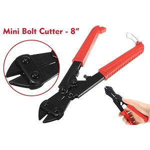 seaspirit mini bolt and wire cutter bolt clipper cable cutter wire clamp cutting pliers with hardened and tempered construction