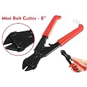 SEASPIRIT Mini Bolt and Wire Cutter Bolt Clipper Cable Cutter Wire Clamp Cutting Pliers with Hardened and Tempered Construction