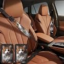 Seat Belt Cover 2 Pack Car Seat Belt Pad Personalized Seat Belt Cushion Pad Cover Cat on Carpet Harness Pads Shoulder Strap Cover for Adults Truck SUV Backpack