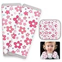 FIODAY Seat Belt Cover Pad for Baby, 2Pcs Soft Seatbelt Cushion Covers
