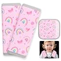 FIODAY Seat Belt Cover Pad for Baby, 2Pcs Soft Seatbelt Cushion Covers