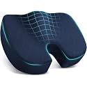 Seat Cushion for Office Chair Memory Foam Non-Slip Cushion Back, Relief Chair Pad, Butt Pillow for Office Chair, Car, Computer Desk(Z-SEAT Navy Blue)