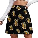 Seatbelts Everyone School Bus Skorts for Women Mini A-line Skirt Casual Tennis Golf Short Skirts