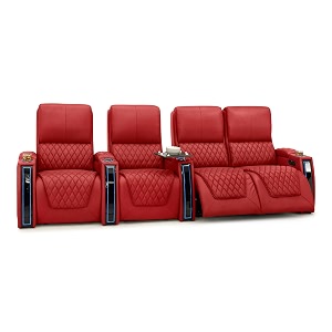 Seatcraft Apex Home Theater Seating Red Row