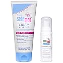 SebaMed Baby Cream, Extra Soft, 200ml &amp; Clear Face Foam, 50ml