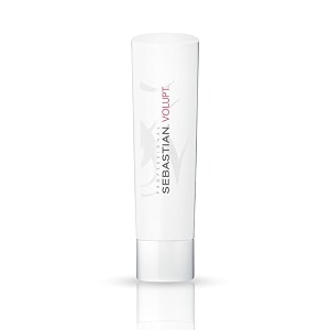 sebastian professional volupt volumising conditioner for hair volume boosting  250 ml  softening hair treatment for fine hair  with natural bamboo extracts