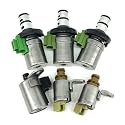 SecosAutoparts 6PCS 4F27E Transmission Solenoid Kit Compatible with Mazda 2 3 5 6 CX-7 MPV 2002-2012 - Fit for 4F27-E 4 Speed Automatic Transmission, Replaces 48420K-R FN4A-EL