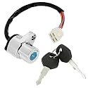 SecosAutoparts Ignition Key Switch Lock Set Fit for Suzuki VS600 VS700 VS750 VS800 1985-2005 Fit for Suzuki LS650 Savage Boulevard S40 1986-2004 Fit for Suzuki VS1400 Boulevard S83 1987-2009