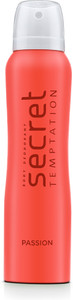Secret Temptation Passion Deodorant Spray - For