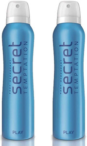 Secret Temptation Play Deodorant Spray - For