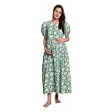 Secret Wish Light Green Floral Block Print