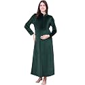 Secret Wish Solid Velvet Maternity Nighty Full