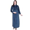 Secret Wish Solid Velvet Maternity Nighty Full