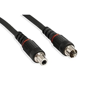 secro rca male to female extention cable  1 rca to 1 rca cable for music instruments 2 meter