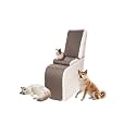 Sectional Reclining Couch Covers for L Shaped Sectional Sofa Recliner Console Cover 1 Piece Washable Corner Recliner Middle Console Slipcover for Pet Dog (Console Cover, Camel)