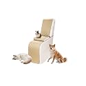 Sectional Reclining Couch Covers for L Shaped Sectional Sofa Recliner Console Cover 1 Piece Washable Corner Recliner Middle Console Slipcover for Pet Dog (Console Cover, Beige)
