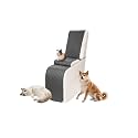 Sectional Reclining Couch Covers for L Shaped Sectional Sofa Recliner Console Cover 1 Piece Washable Corner Recliner Middle Console Slipcover for Pet Dog (Console Cover, Middle Gray)