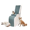 Sectional Reclining Couch Covers for L Shaped Sectional Sofa Recliner Console Cover 1 Piece Washable Corner Recliner Middle Console Slipcover for Pet Dog (Console Cover, Dusty Blue)