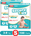 Secure Hug Super Dry Baby Diaper Pants