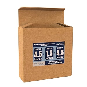 securement 3 ply corrugated box for packing for secure shipping moving courier amp goods transportation - 45 x 45 x 15 inches 25 boxes