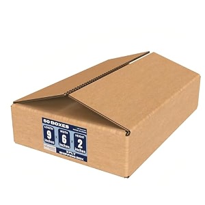 securement 3 ply corrugated box for packing for secure shipping moving courier amp goods transportation - 9x6x2 inches 50 boxes