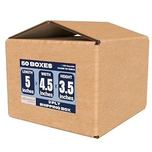 securement 3 ply corrugated box for packing for secure shipping moving courier amp goods transportation - 5x45x35 inches 50 boxes