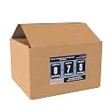 SECUREMENT® Corrugated Brown Boxes for online selling/ecommerce - 3 PLY (150 GSM) - 100 Boxes (8 x 7 x 5 inch)