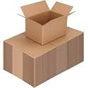 SECUREMENT® 3 Ply Corrugated Box for packing for Secure Shipping, Moving, Courier &amp; Goods Transportation - 7.5 x 4.5 x 3.5 inches (10 Boxes)