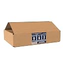 SECUREMENT® 3 Ply Corrugated Box for packing for Secure Shipping, Moving, Courier &amp; Goods Transportation - 9 x 6 x 2 inches (25 Boxes)
