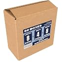 SECUREMENT® 3 Ply Corrugated Box for packing for Secure Shipping, Moving, Courier &amp; Goods Transportation - 8x4x8 inches (50 Boxes)