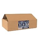 SECUREMENT® 3 Ply Corrugated Box for packing for Secure Shipping, Moving, Courier &amp; Goods Transportation - 4 x 4 x 4 inches (10 Boxes)