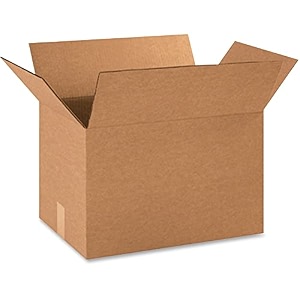 securement corrugated brown boxes for online sellingecommerce - 3 ply 150 gsm - 100 boxes 8 x 4 x 8 inch
