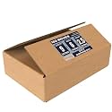 SECUREMENT® 3 Ply Corrugated Box for packing for Secure Shipping, Moving, Courier &amp; Goods Transportation - 9x6x2.5 inches (50 Boxes)