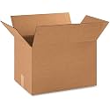 SECUREMENT® Corrugated Brown Boxes for online selling/ecommerce - 3 PLY (150 GSM) - 100 Boxes (8 x 4 x 8 inch)