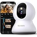 blurams Security Camera, 2K Indoor Camera 360° Pet Camera for Home Security