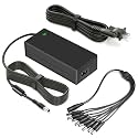 Security Camera Power Supply MAREISA 12V 5A Adapter, 8-Way Splitter Cable