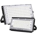 Security Lights Outdoor Flood Light Led Spotlights Outdoor Lighting Le,2 Pieces Cold White-150W