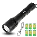 SecurityIng Diving Flashlight 1000 Lumens Underwater 150m