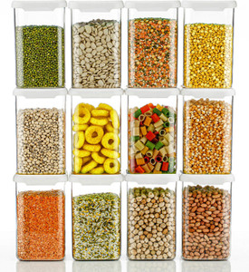 sedulous plastic grocery container  - 1100 ml