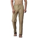 See Designs Khaki Cotton Regular Fit Pyjamas