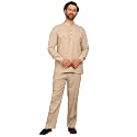 See Designs Men39s Full Sleeve Mandarin Collar