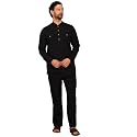 See Designs Men39s Full Sleeve Mandarin Collar
