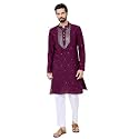 See Designs Men39s Full Sleeve Mandarin Collar