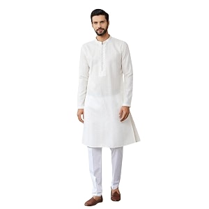 See Designs Mens Long Sleeve Mandarin Collar