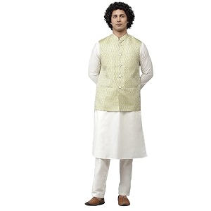 See Designs Mens Pure Silk Kurta Pyjama